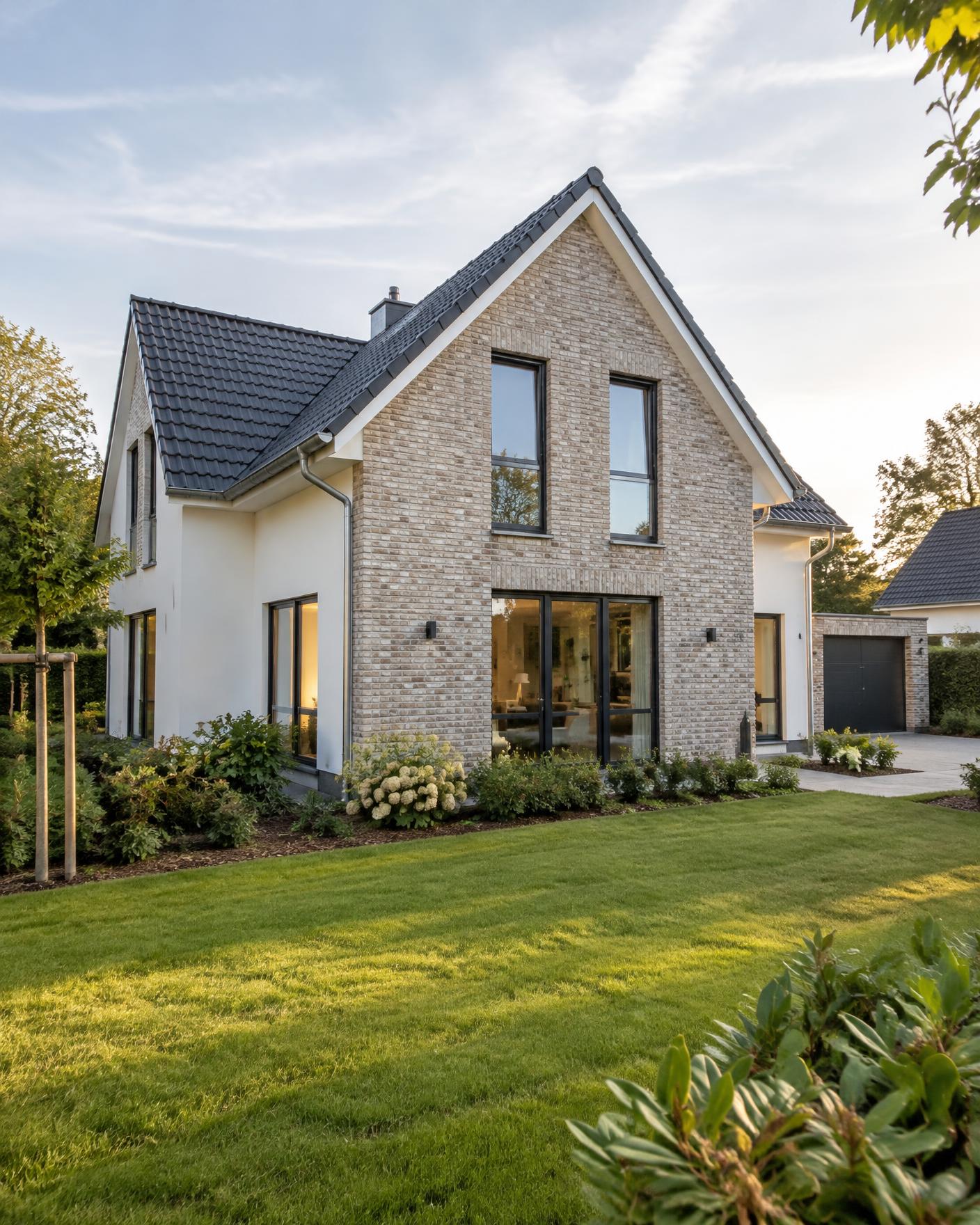 Gepflegtes modernes Einfamilienhaus als Beispiel für eine Immobilienbewertung in Osnabrück